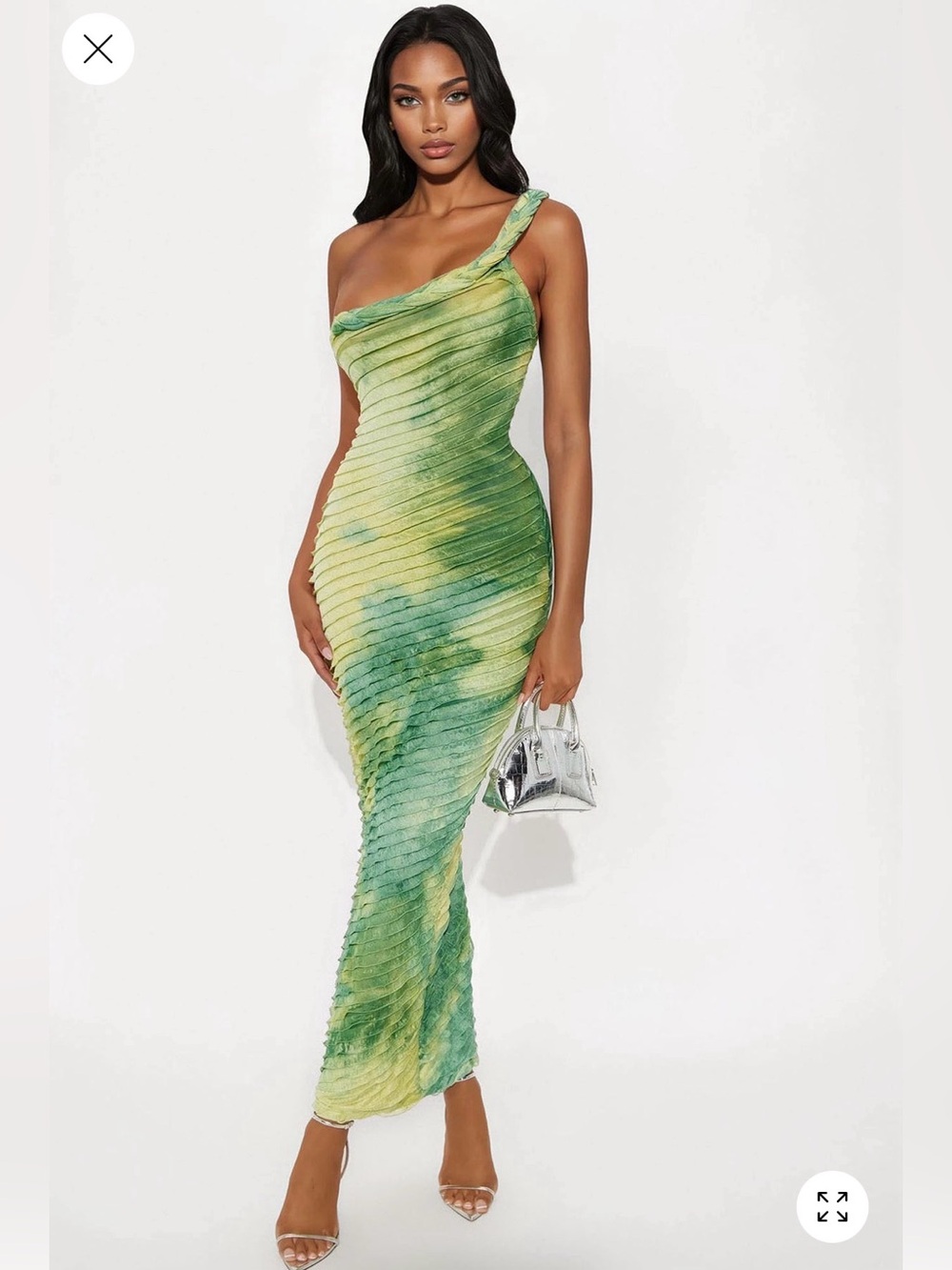 Maylee Textured Maxi Dress
